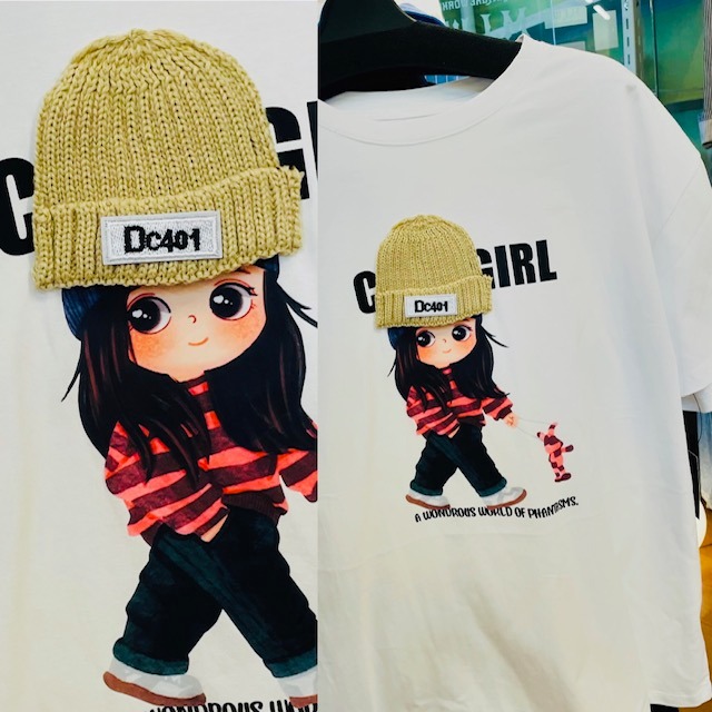 大人気！リアルニット帽Tシャツ入荷！